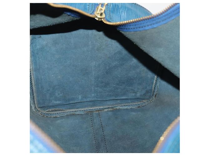 LOUIS VUITTON Epi Keepall 50 Borsa Boston Blu M42965 LV Auth LNZ303 - vista 20