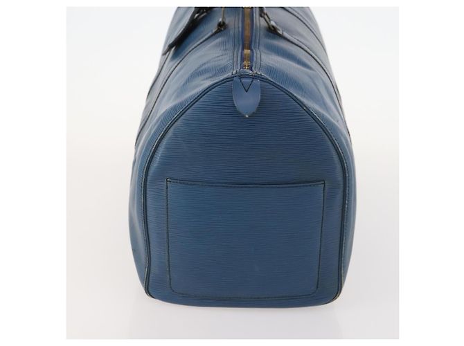 LOUIS VUITTON Epi Keepall 50 Borsa Boston Blu M42965 LV Auth LNZ303 - vista 3
