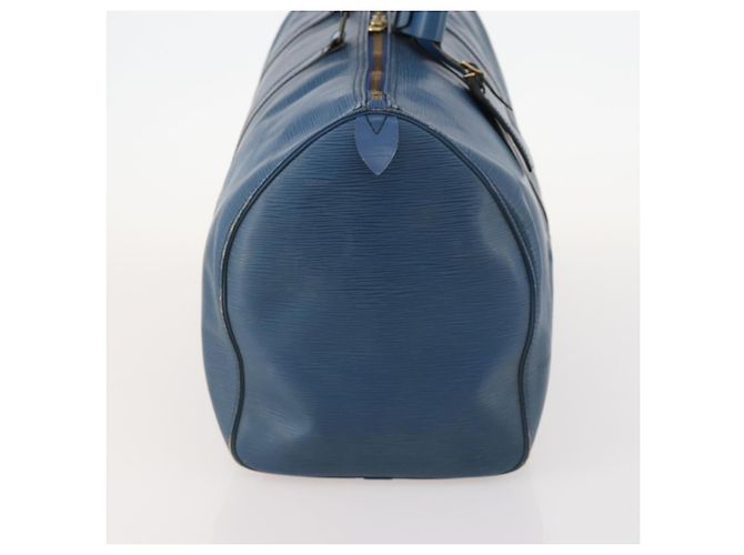 LOUIS VUITTON Epi Keepall 50 Borsa Boston Blu M42965 LV Auth LNZ303 - vista 4