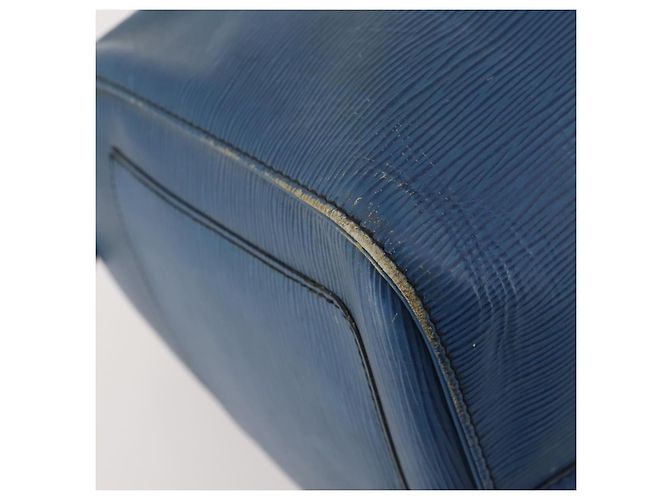 LOUIS VUITTON Epi Keepall 50 Borsa Boston Blu M42965 LV Auth LNZ303 - vista 9