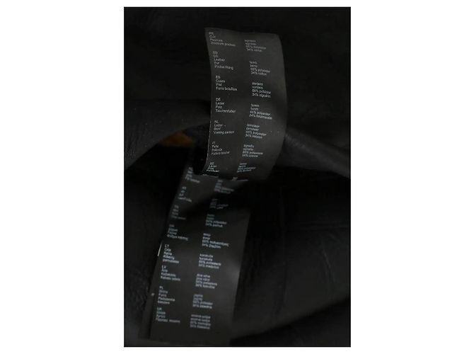 Maje Cappotto nero - vista 7