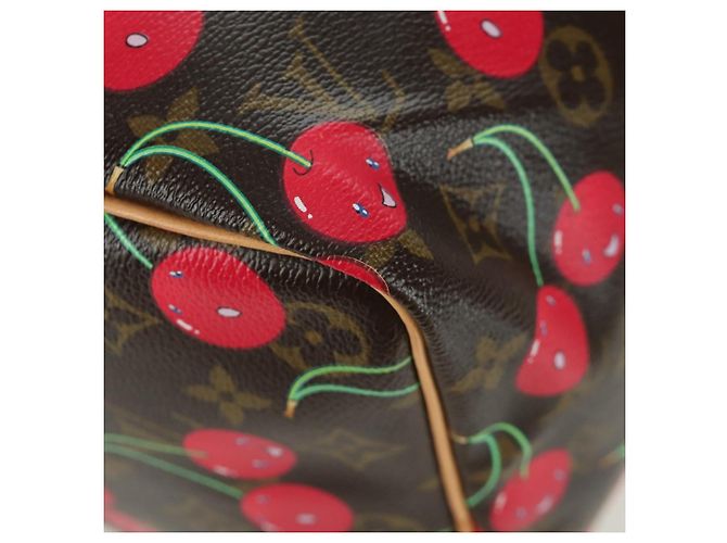 LOUIS VUITTON Borsa Boston Keepall 45 Monogram Ciliegia M95011 LV Auth 171440SV Monogramma - vista 14