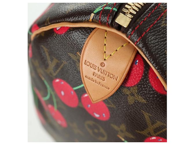 LOUIS VUITTON Borsa Boston Keepall 45 Monogram Ciliegia M95011 LV Auth 171440SV Monogramma - vista 18