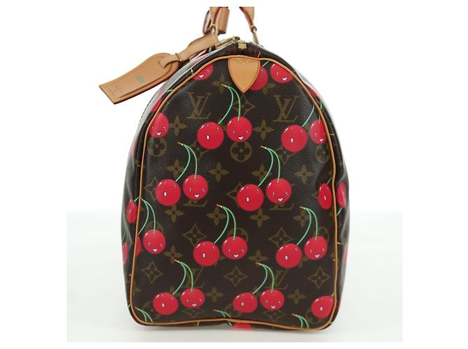 LOUIS VUITTON Borsa Boston Keepall 45 Monogram Ciliegia M95011 LV Auth 171440SV Monogramma - vista 3