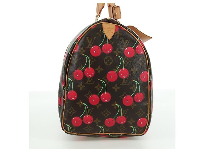 LOUIS VUITTON Borsa Boston Keepall 45 Monogram Ciliegia M95011 LV Auth 171440SV Monogramma - vista 4