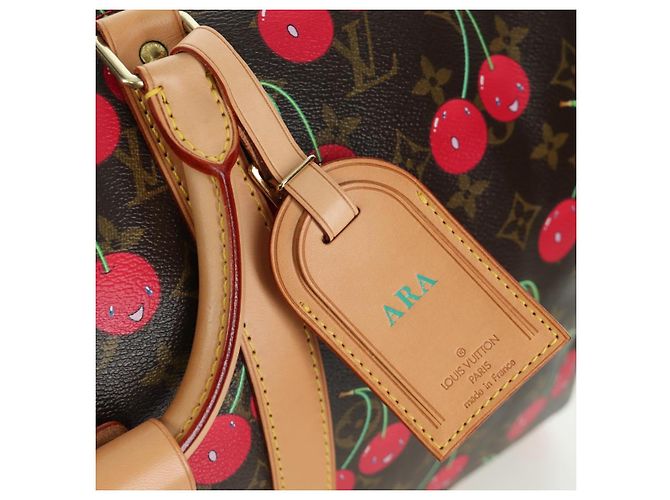 LOUIS VUITTON Borsa Boston Keepall 45 Monogram Ciliegia M95011 LV Auth 171440SV Monogramma - vista 9