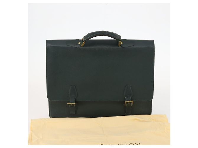 LOUIS VUITTON Borsa da Lavoro Taiga Tashkent Épicea M30084 LV Auth bs33201 - vista 12
