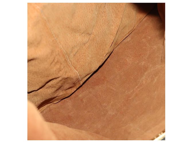 Borsa a Spalla in Tela Zucca FENDI Nero Oro Auth ep13431 D'oro - vista 12