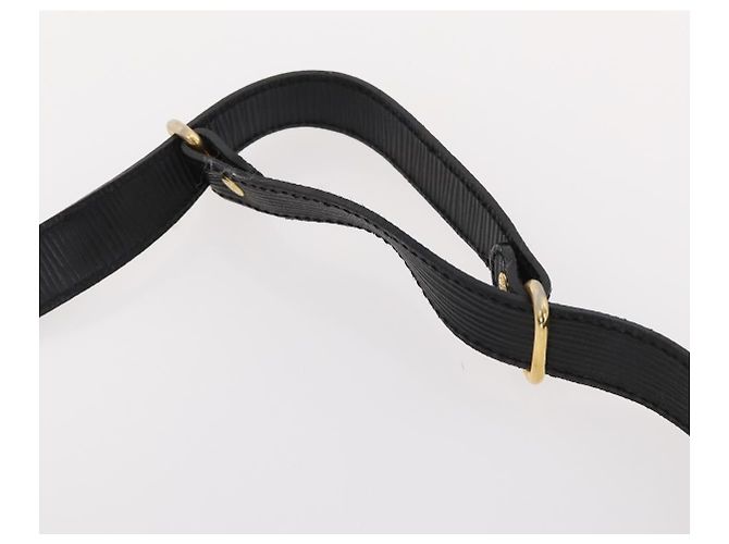 Borsa a Spalla in Tela Zucca FENDI Nero Oro Auth ep13431 D'oro - vista 8
