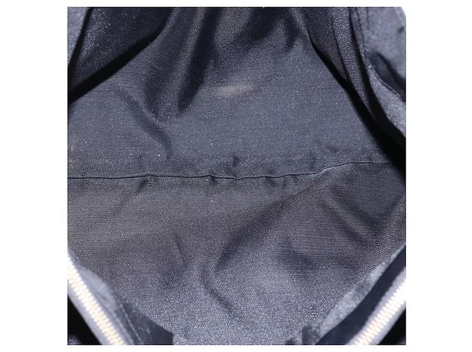 Borsa Tote FENDI in nylon nero e oro Auth th6603 D'oro - vista 11
