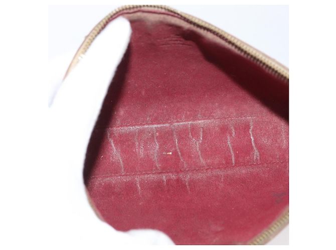 LOUIS VUITTON Pochette Accessoires Multicolore Pouch Bianco M92649 Auth LNZ992 - vista 11