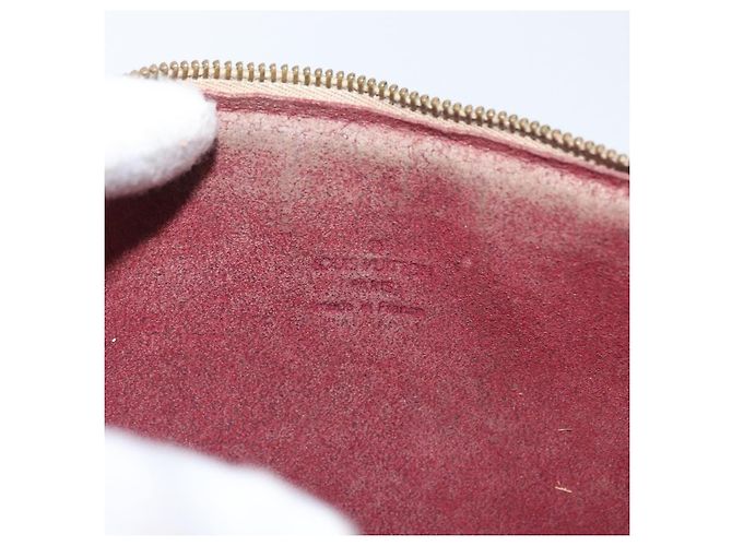 LOUIS VUITTON Pochette Accessoires Multicolore Pouch Bianco M92649 Auth LNZ992 - vista 20