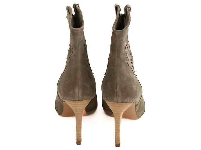Ba&Sh Botas cinzas - vista 2