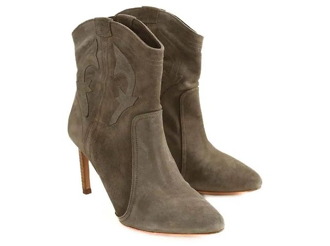 Ba&Sh Botas cinzas - vista 3