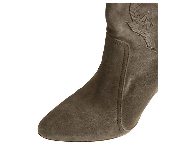 Ba&Sh Botas cinzas - vista 5