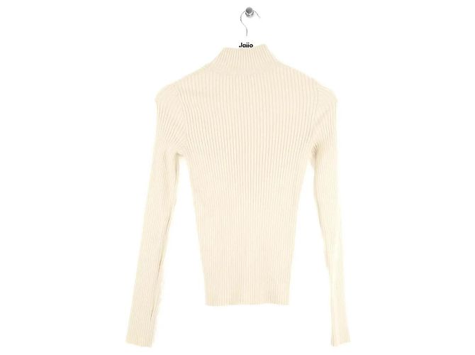 Courreges Pullover Ecru - vista 3