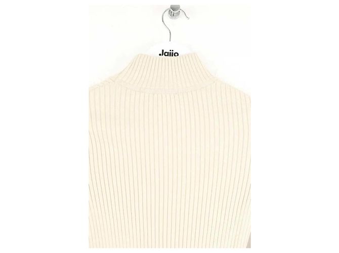 Courreges Pullover Ecru - vista 4