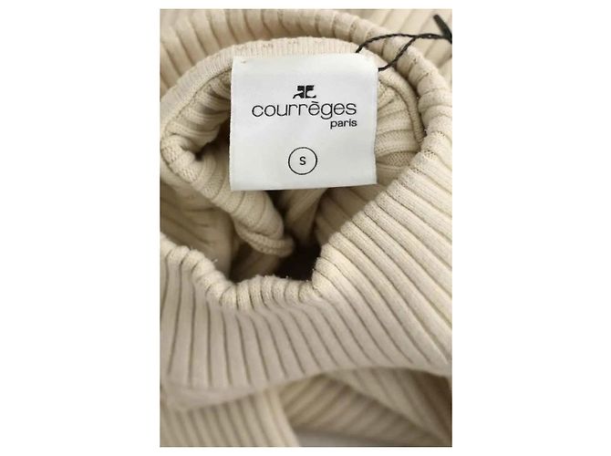 Courreges Pullover Ecru - vista 5