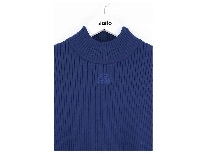 Courreges Jersey azul - vista 2