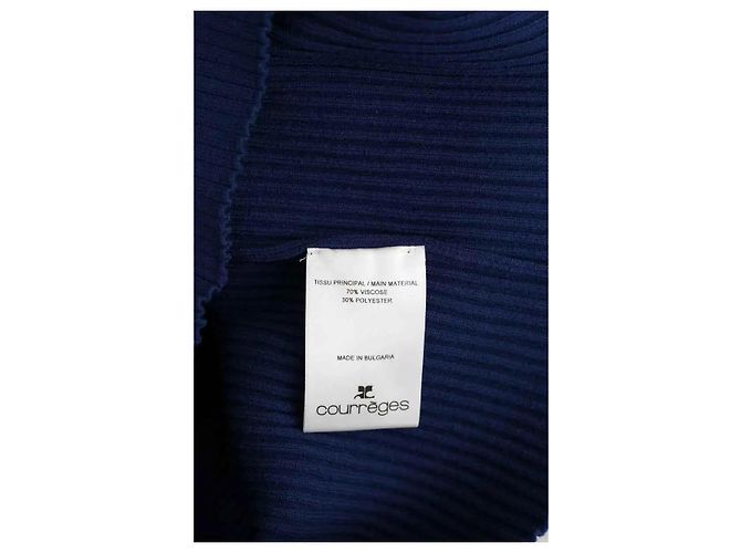 Courreges Jersey azul - vista 6