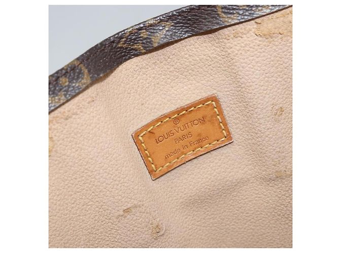 LOUIS VUITTON Borsa Sac Plat Monogram M51140 LV Auth BA10915 Monogramma - vista 10