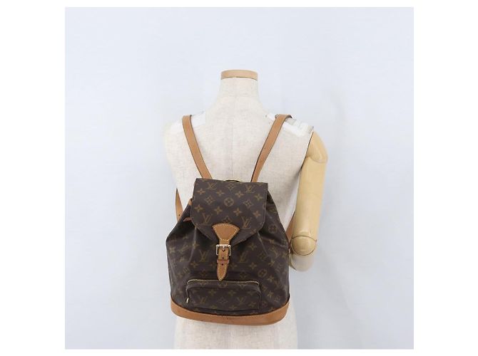 LOUIS VUITTON Monogram Montsouris MM Rucksack M51136 LV Auth 172978 Monogramm - Ansicht 27