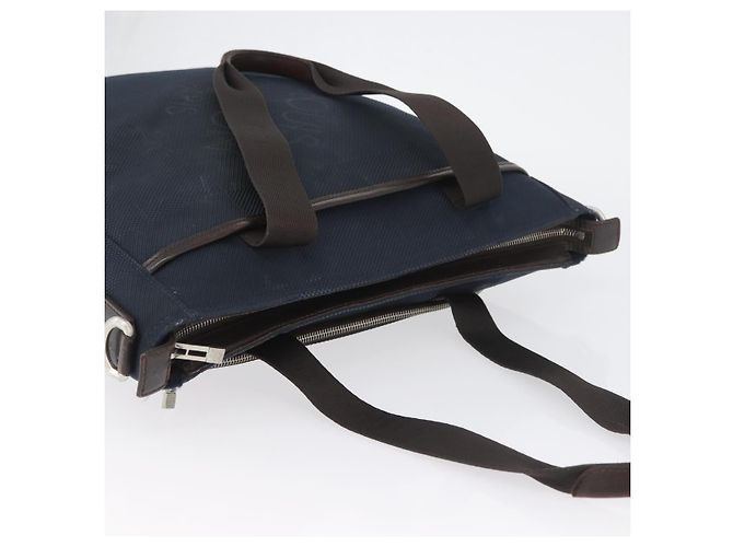 LOUIS VUITTON Bolsa Tote John Gruer Damier Geant Marinho N48089 LV Auth bs33788 Azul marinho - vista 6
