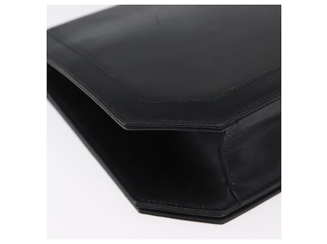 Borsa a Spalla Salvatore Ferragamo in Pelle Nera e Oro Auth BA11236 Nero D'oro - vista 15