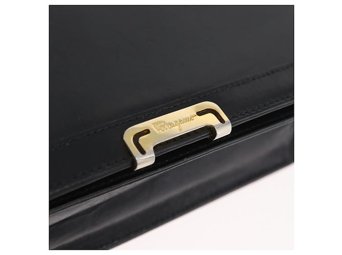 Borsa a Spalla Salvatore Ferragamo in Pelle Nera e Oro Auth BA11236 Nero D'oro - vista 17