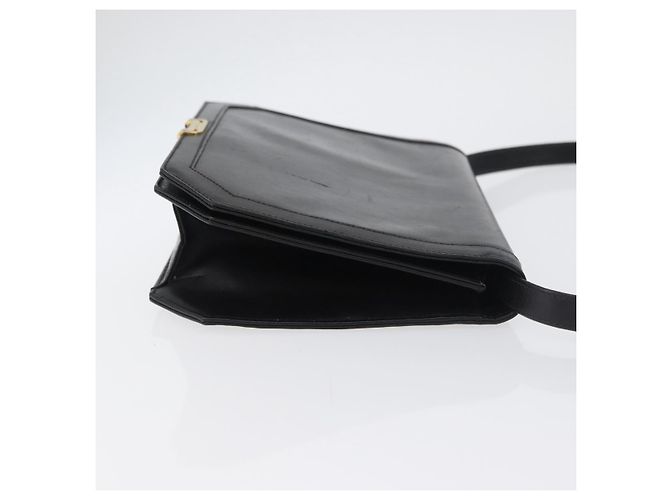 Borsa a Spalla Salvatore Ferragamo in Pelle Nera e Oro Auth BA11236 Nero D'oro - vista 3