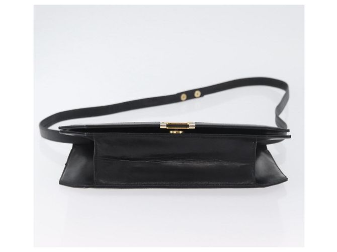 Borsa a Spalla Salvatore Ferragamo in Pelle Nera e Oro Auth BA11236 Nero D'oro - vista 5
