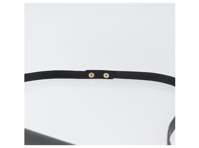 Borsa a Spalla Salvatore Ferragamo in Pelle Nera e Oro Auth BA11236 Nero D'oro - vista 8