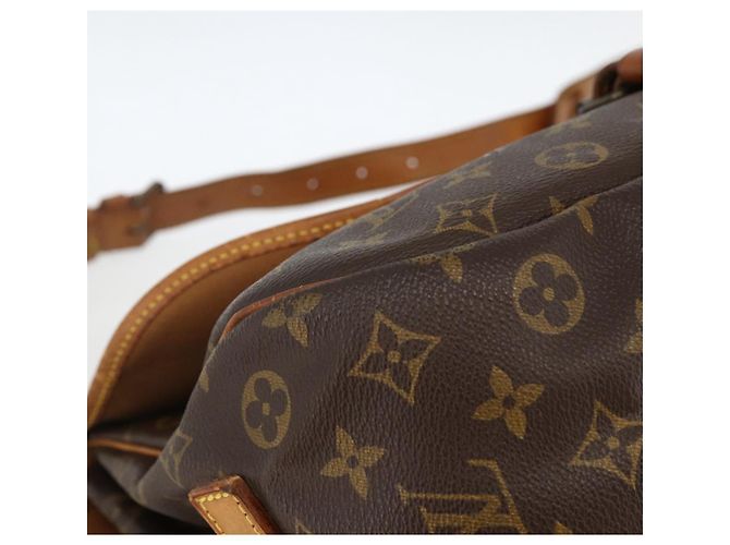 LOUIS VUITTON Borsa a Spalla Monogram Saumur 35 M42254 LV Auth ka3044 Monogramma - vista 15