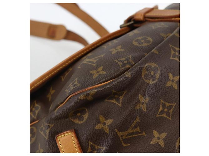 LOUIS VUITTON Borsa a Spalla Monogram Saumur 35 M42254 LV Auth ka3044 Monogramma - vista 17