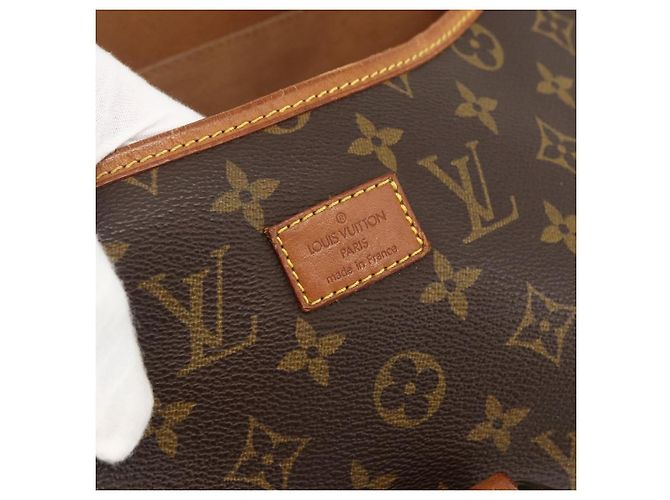 LOUIS VUITTON Borsa a Spalla Monogram Saumur 35 M42254 LV Auth ka3044 Monogramma - vista 19
