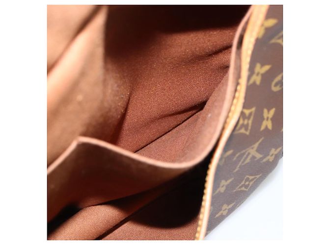 LOUIS VUITTON Borsa a Spalla Monogram Saumur 35 M42254 LV Auth ka3044 Monogramma - vista 24