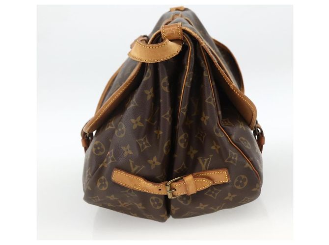 LOUIS VUITTON Borsa a Spalla Monogram Saumur 35 M42254 LV Auth ka3044 Monogramma - vista 3