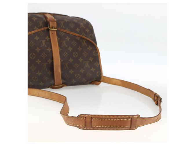 LOUIS VUITTON Borsa a Spalla Monogram Saumur 35 M42254 LV Auth ka3044 Monogramma - vista 7