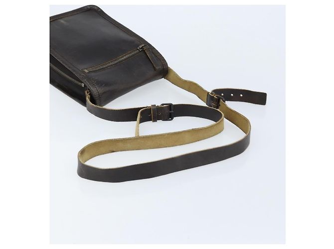 Borsa a Spalla Miu Miu in Pelle Marrone Auth bs33539 - vista 7