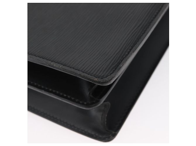 LOUIS VUITTON Cartella Consulente Epi Nera M54422 LV Auth ep13510 Nero - vista 15