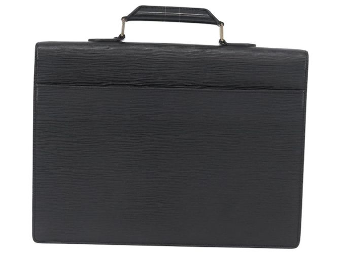 LOUIS VUITTON Cartella Consulente Epi Nera M54422 LV Auth ep13510 Nero - vista 2