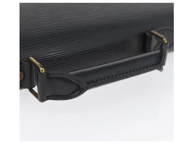 LOUIS VUITTON Cartella Consulente Epi Nera M54422 LV Auth ep13510 Nero - vista 7