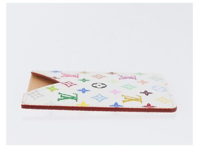 LOUIS VUITTON Astuccio Specchio Multicolore Monogramma Bianco M92651 LV Auth LNZ1007V - vista 4