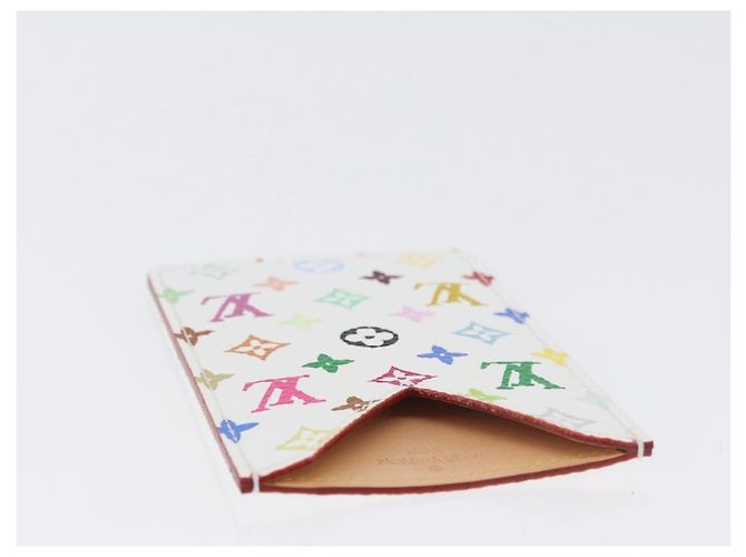 LOUIS VUITTON Astuccio Specchio Multicolore Monogramma Bianco M92651 LV Auth LNZ1007V - vista 5