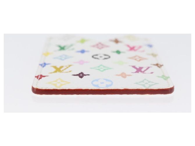 LOUIS VUITTON Astuccio Specchio Multicolore Monogramma Bianco M92651 LV Auth LNZ1007V - vista 6