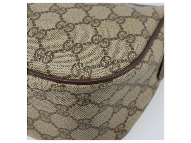 Gucci Borsa GG Supreme Web Sherry Line in PVC beige e rosso 89 02 032 Auth ka2995 - vista 16