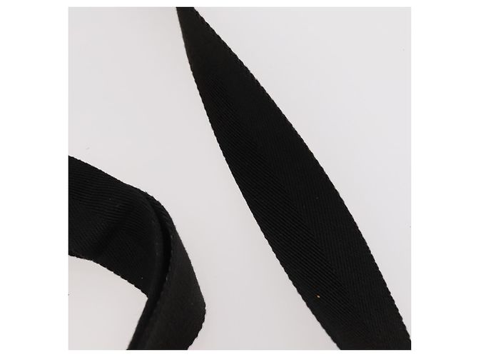 Borsa a Spalla GG Canvas Gucci Nera Argento 114269 Auth 172056 Nero - vista 8
