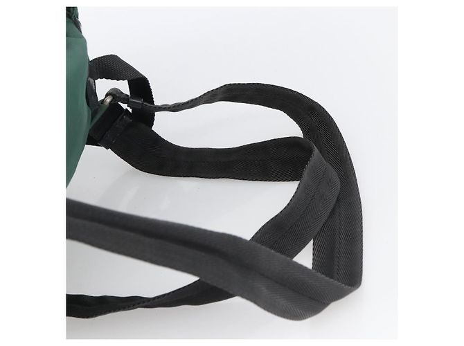 PRADA Rucksack aus Nylon grün silber authentisch 172160 - Ansicht 15