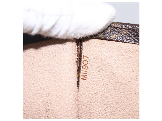 LOUIS VUITTON Monogram Sac Plat Handtasche M51140 LV Auth th6610 Monogramm - Ansicht 12