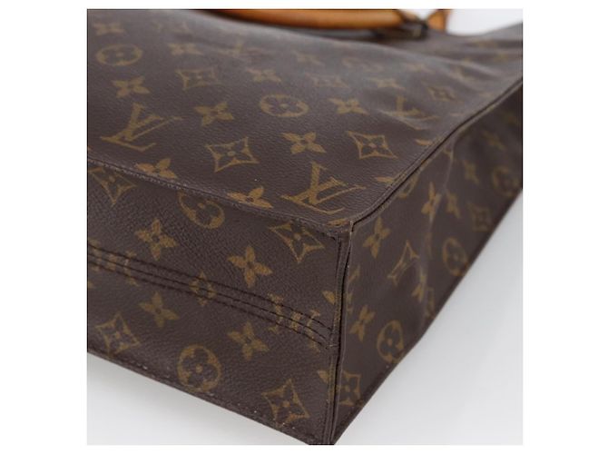 LOUIS VUITTON Monogram Sac Plat Handtasche M51140 LV Auth th6610 Monogramm - Ansicht 15